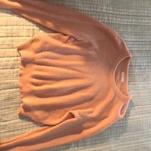 Elodie peach sweater
